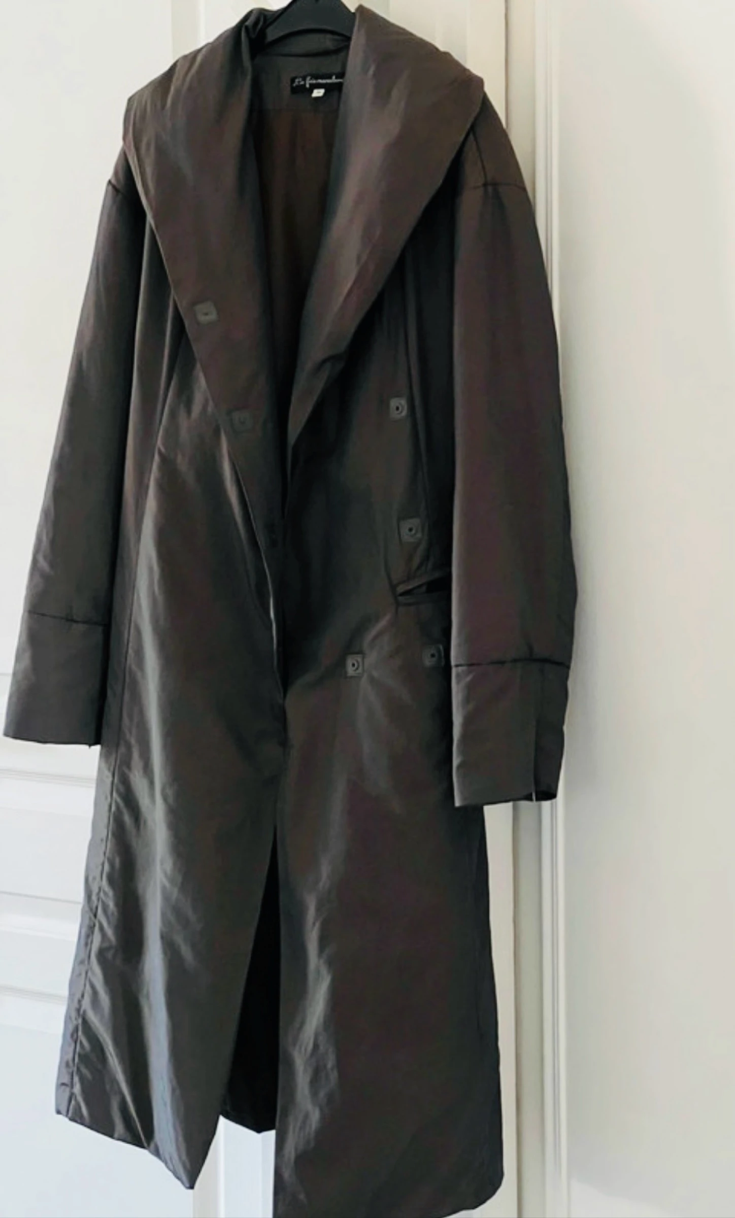 La Fée Maraboutee long khaki puffer jacket – photo 3
